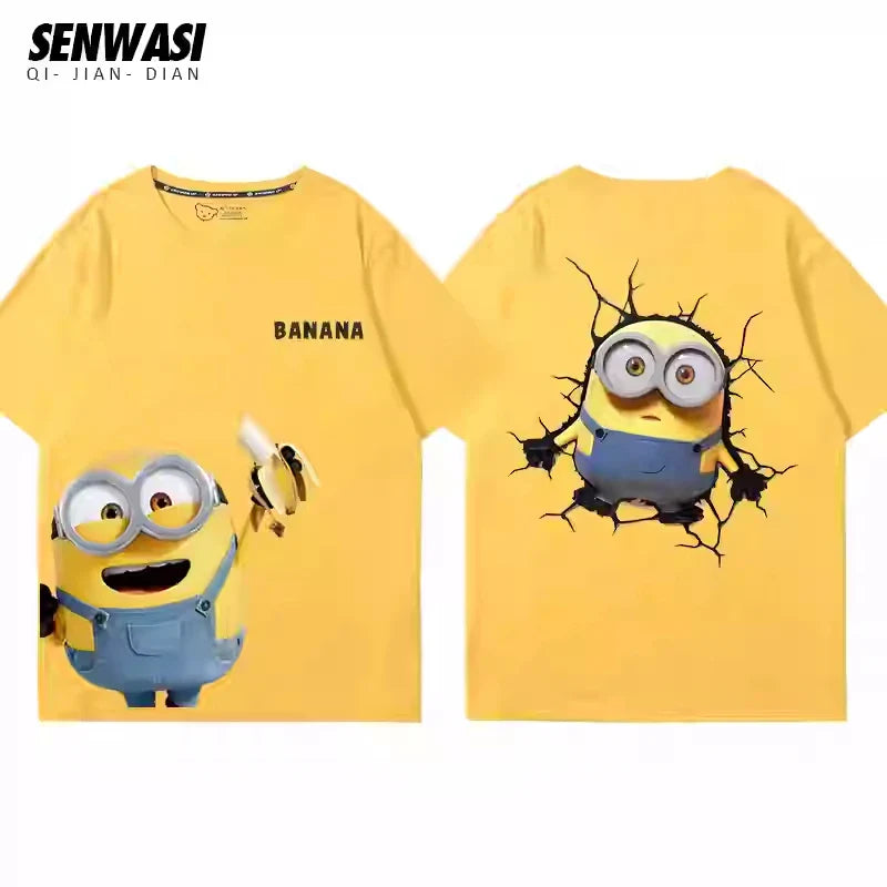 Despicable Me Minions Couple T-Shirt – Summer Cotton Edition - Image 9