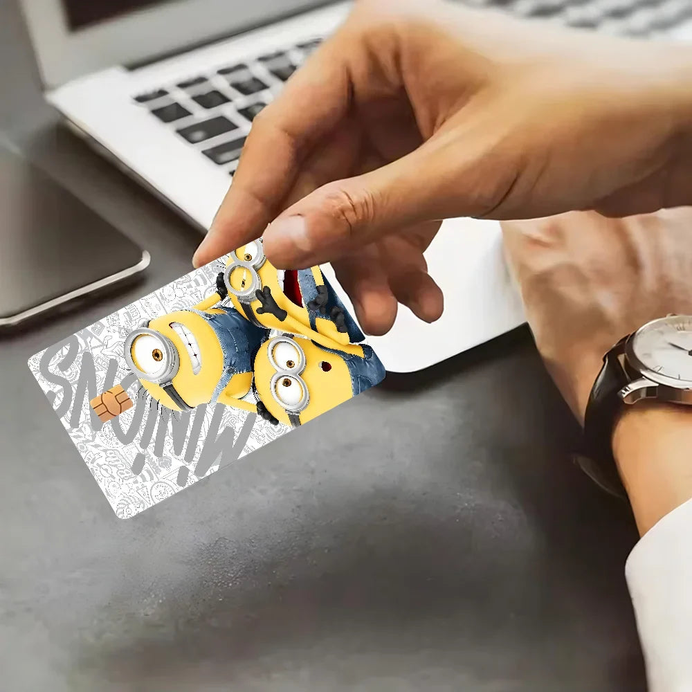 Kawaii M-Minions Cute Anime Fashion Cartoon Sticker for Credit Card - Image 8