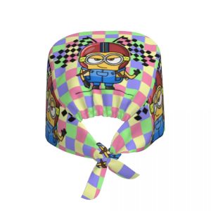 M-Minions Comic Style Scrub Cap