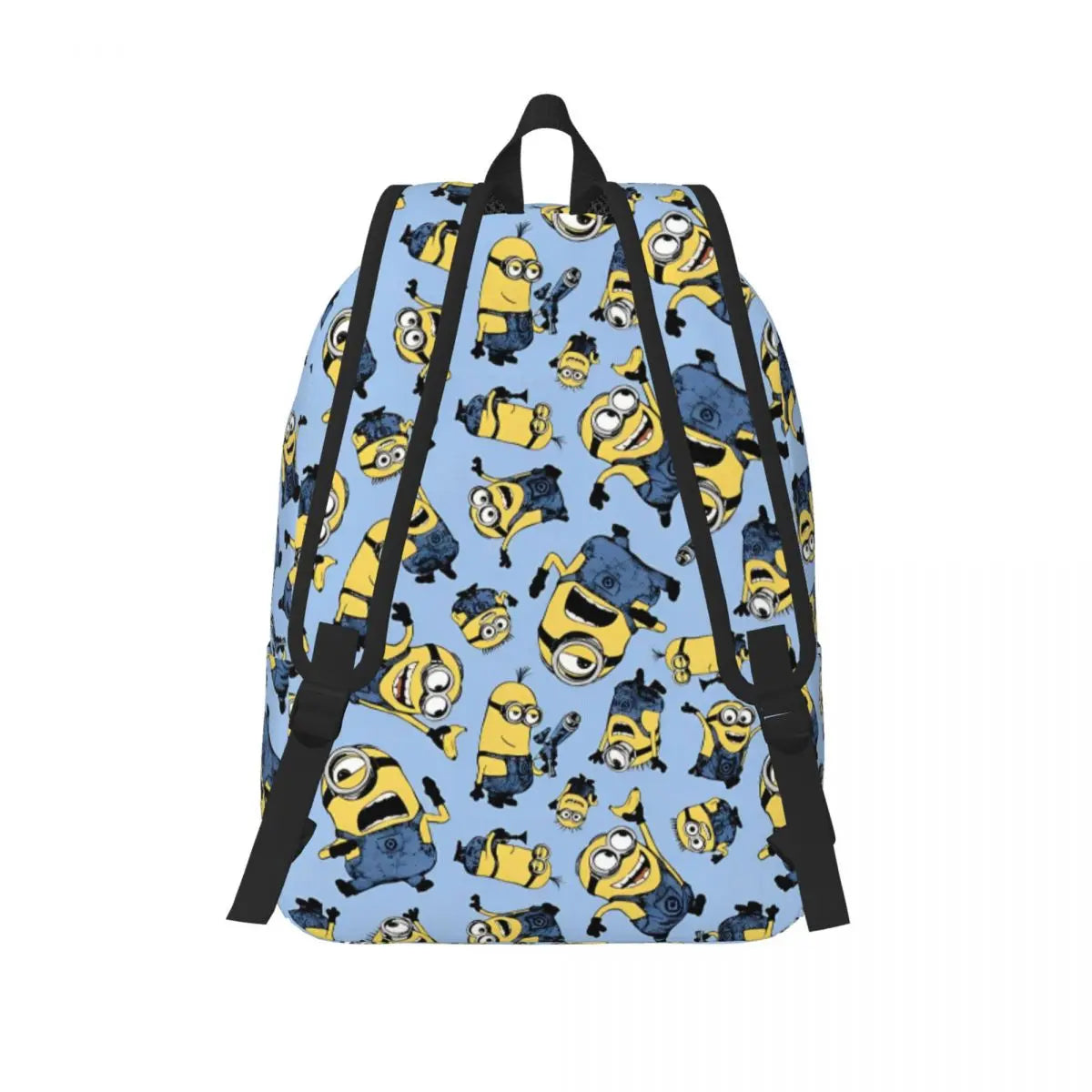 Kawaii Minions Fashion Canvas Backpack – School & Work Daypack - Image 2