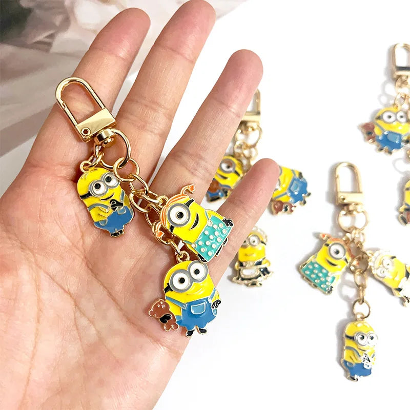 Minions Keychain Earphone Case Pendant - Image 2