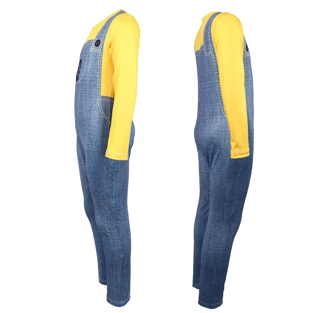 Minions Cosplay Jumpsuit – Kids & Adults Costume Edition - Image 4
