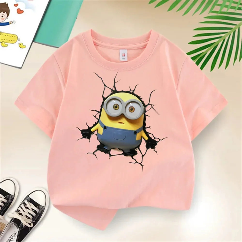 Bob Minions Kids T-Shirt – Summer Cotton Edition - Image 12