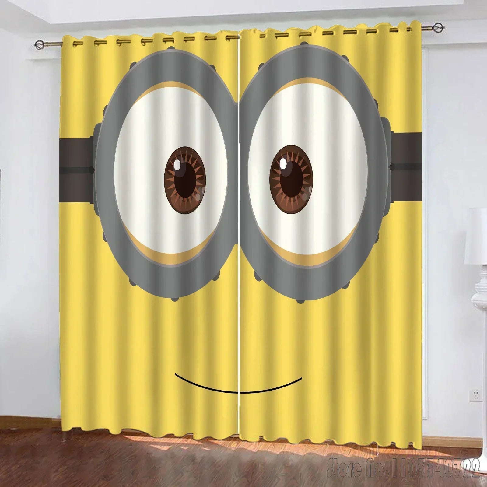 Minions 3D Blackout Curtains – Cartoon Window Decor for Kids’ Room - Image 11