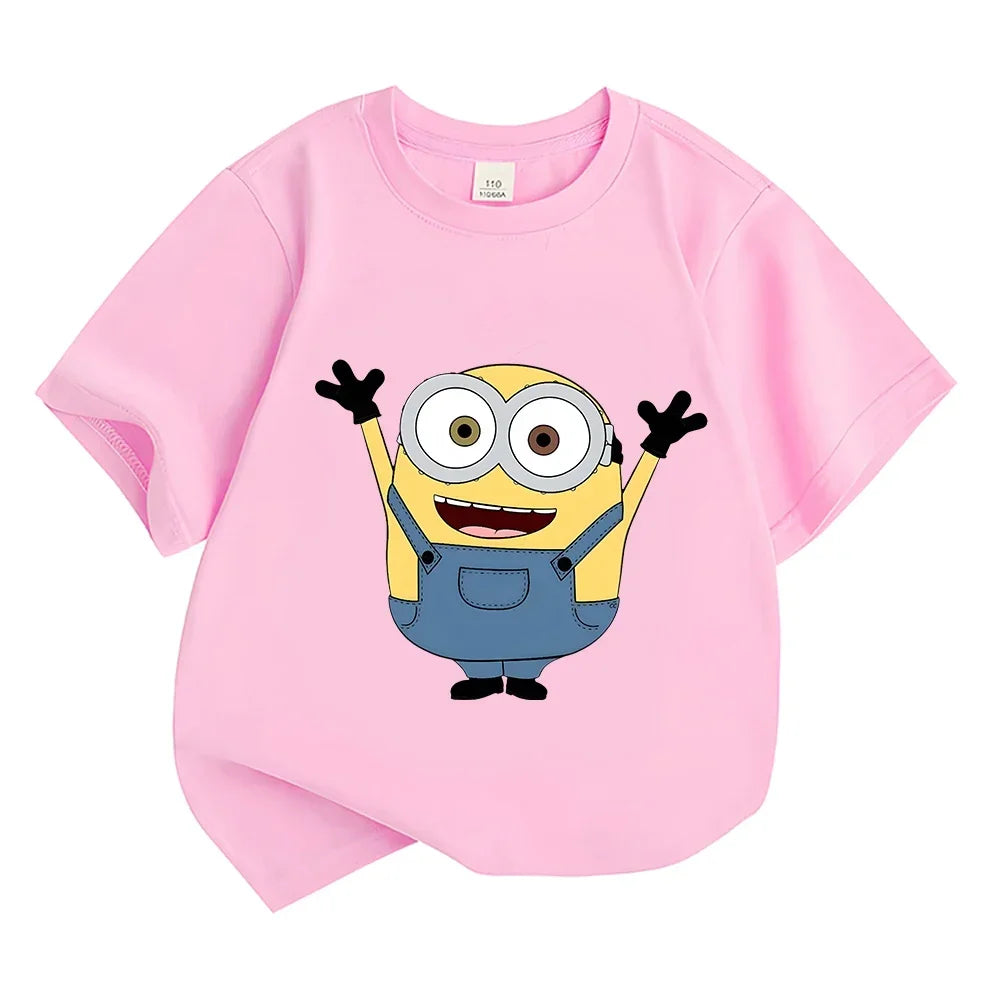 Bob Minions Kids Tee – Soft Cotton Summer Shirt - Image 6