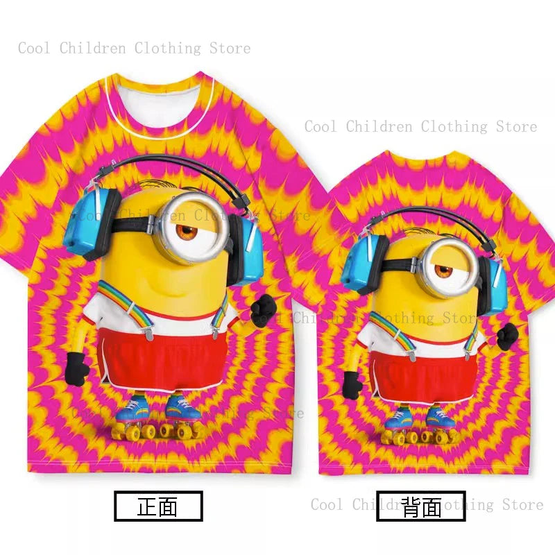 2024 Minions Parent-Child T-Shirt - Image 5