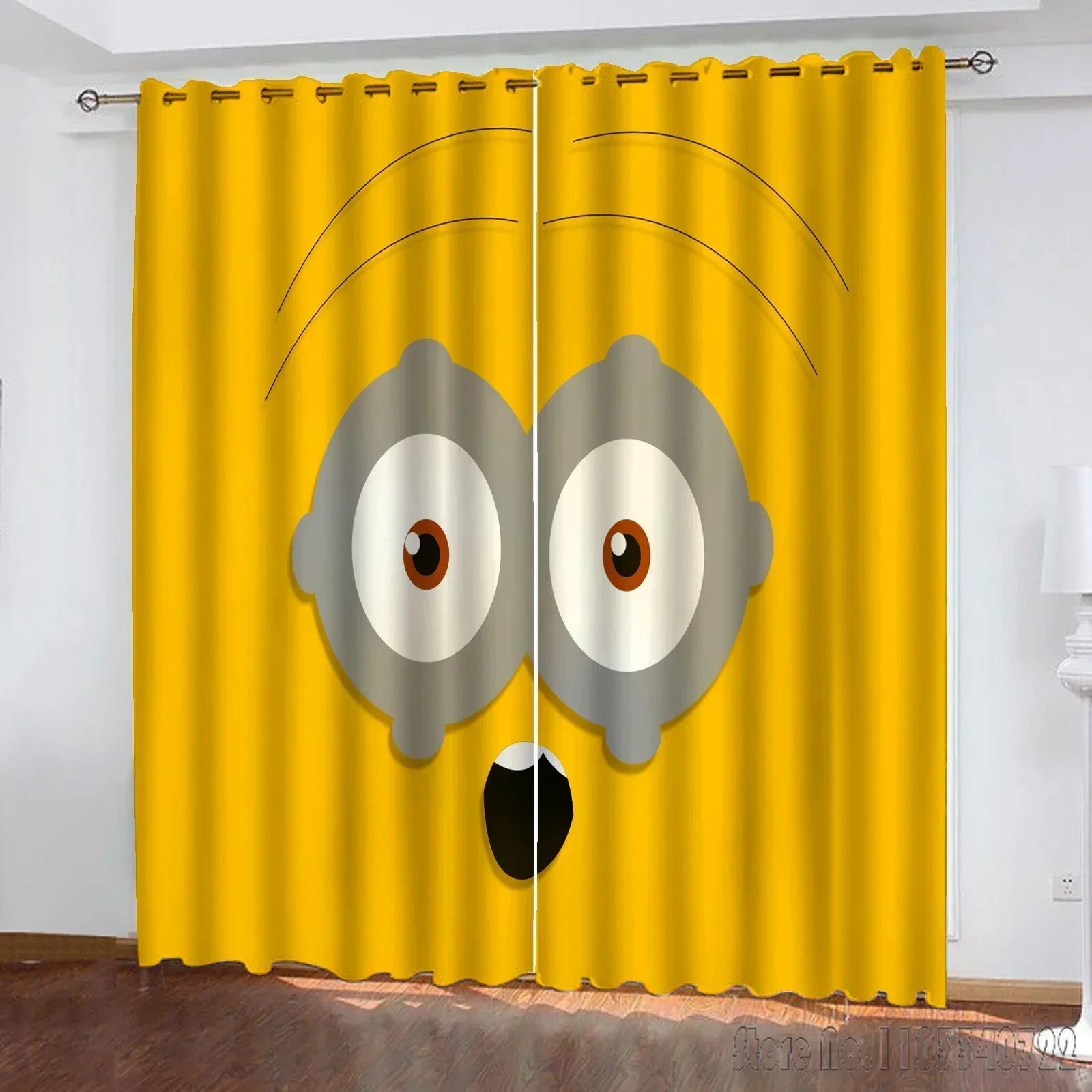 Minions 3D Blackout Curtains – Cartoon Window Decor for Kids’ Room - Image 6