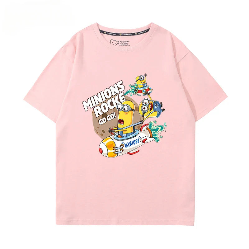 Minions Cotton T-Shirt for Kids (Ages 3–14) - Image 2