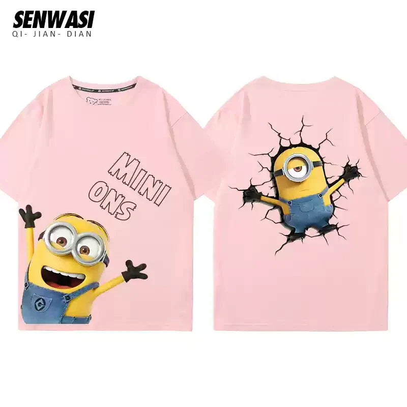 Despicable Me Minions Couple T-Shirt – Summer Cotton Edition - Image 20