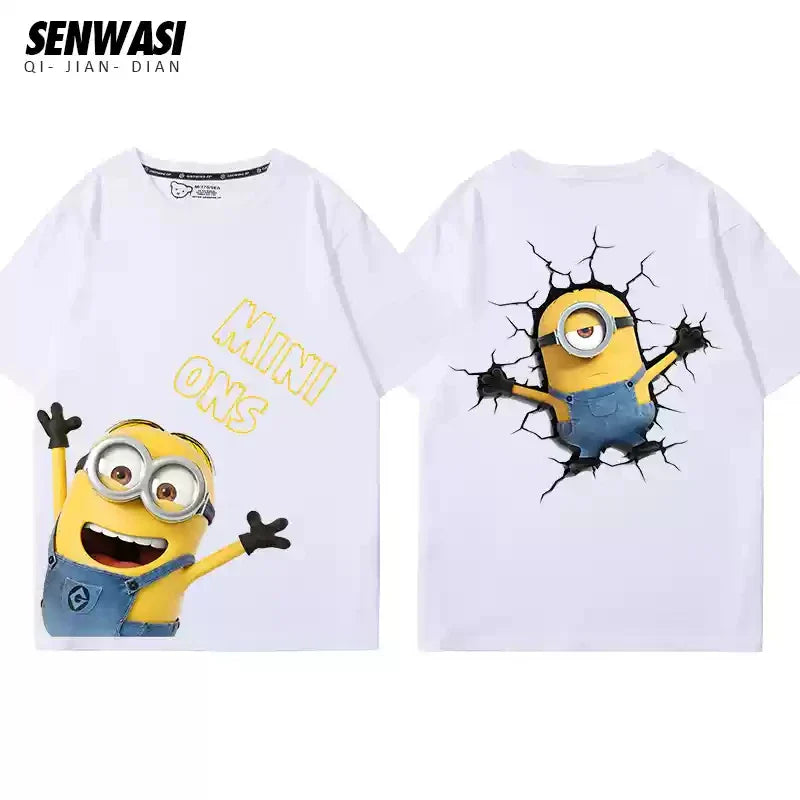 Despicable Me Minions Couple T-Shirt – Summer Cotton Edition