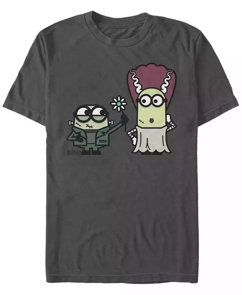 Fifth Sun Minions Frankenstein Halloween T-Shirt for Men